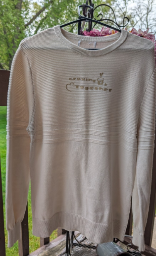 Growing Together Ribbed Sweater – Cream