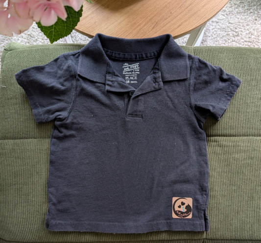 Growing Together Toddler Polo (18mo) — Soft & Fierce Edition